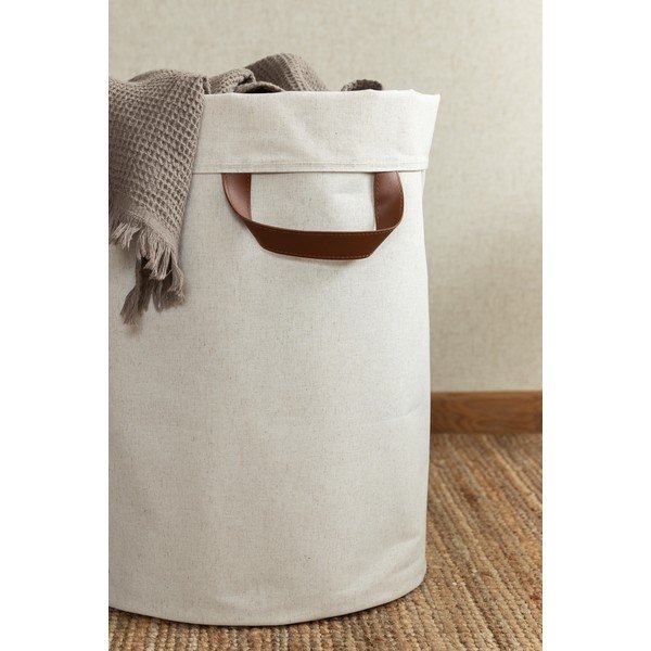 Bež tekstilna košara za rublje 69 l Soft Storage – Bigso-image-3