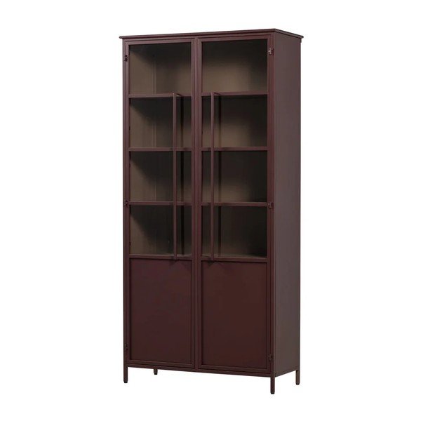 Bordo metalna vitrina 99x203x45 cm Exhibit – WOOOD-image-4