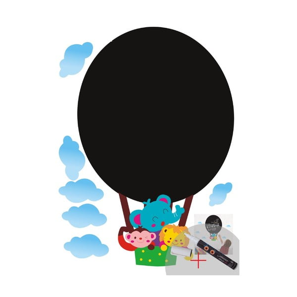 Naljepnica tabla s markerima Ambiance Hot Air-image-2