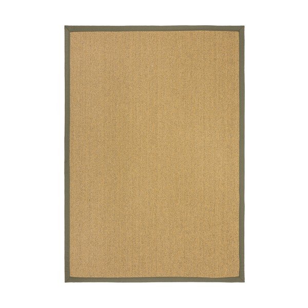 Zeleni/svjetlo smeđi unutarnji i vanjski tepih 160x230 cm Sisal Look – Flair Rugs