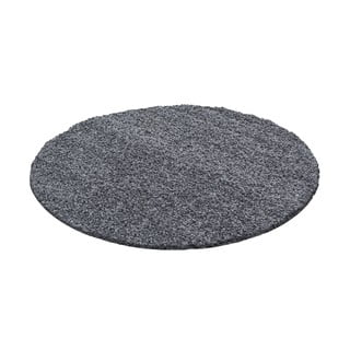 Tamno sivi okrugli tepih ø 160 cm Life – Ayyildiz Carpets