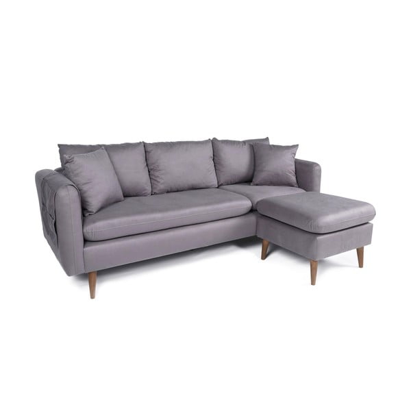 Svijetlo siva sofa 215 cm Sofia – Balcab Home-image-2