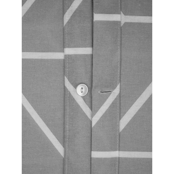 Siva flanelska posteljina za bračni krevet Westwing Collection Yule, 200 x 200 cm-image-3