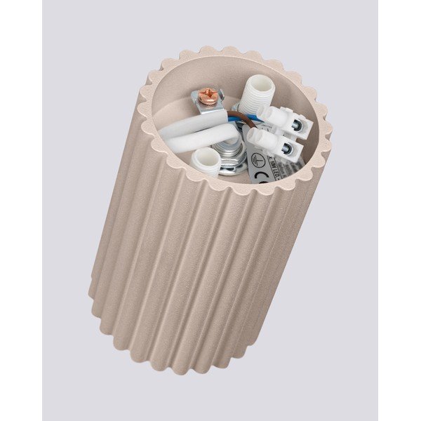 Smeđe-sivi metalni reflektor ø 6,5 cm Gleam – Sollux-image-4