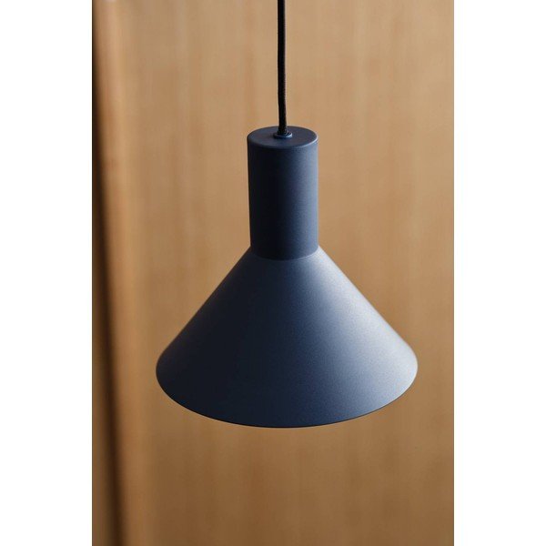 Plava viseća svjetiljka aluminijska s mogućnosti zatamnjivanja ø 20,5 cm Evan – Jotex-image-1