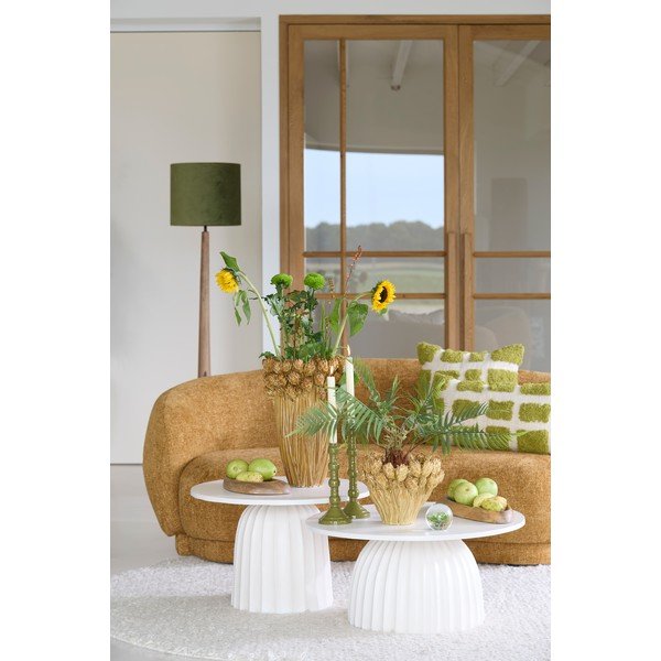 Metalni okrugao pomoćni stol ø 60 cm Veglia – Light & Living-image-1