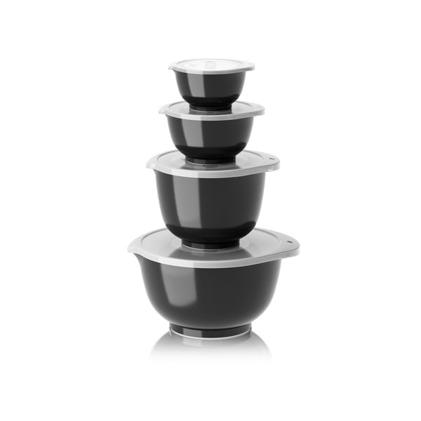 Crne zdjele u setu 4 kom ø 23 cm Margrethe – Rosti