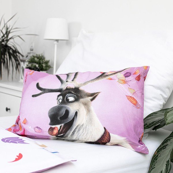 Pamučna dječja posteljina za dječji krevetić 100x135 cm Frozen "Wind" – Jerry Fabrics-image-3