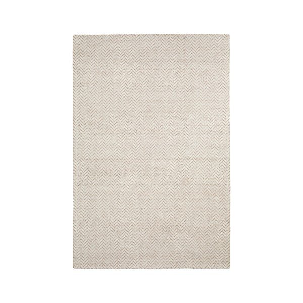 Krem ručno rađen vunen tepih 160x230 cm Calira – Kave Home