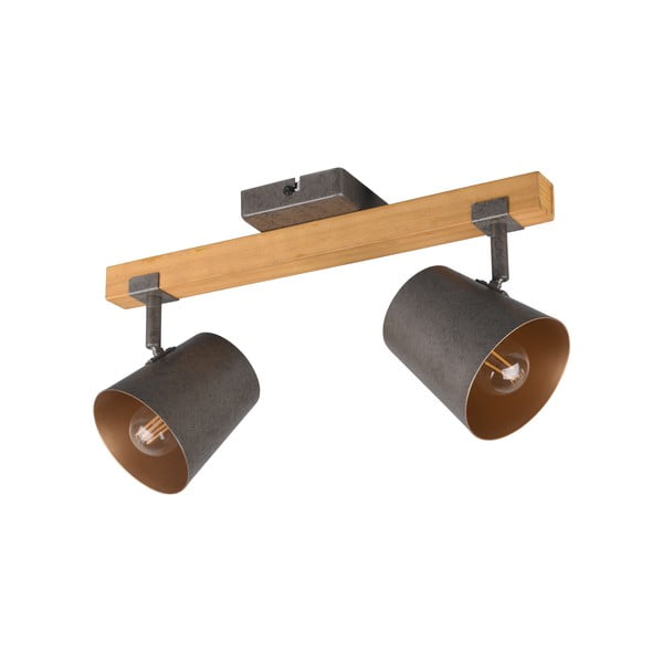 Tamno sivi/u prirodnoj boji reflektor 14x42 cm Bell – Trio