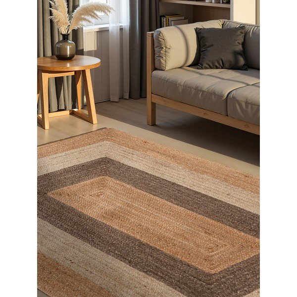 Obostrani/ručno rađen juten tepih 200x300 cm Juno – Hanse Home-image-1