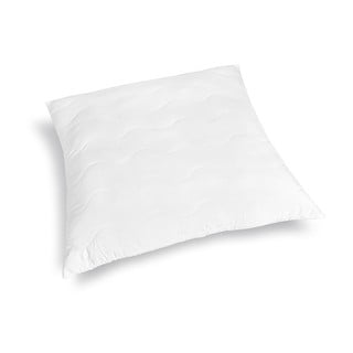 Bijeli prošiveni jastuk od mikrovlakana DecoKing Inez, 80 x 80 cm