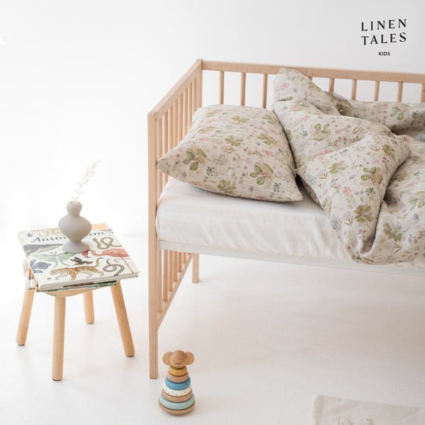 Lanena dječja posteljina za krevet 140x200 cm - Linen Tales-image-2