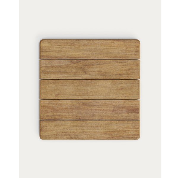 Vrtni barski stol s pločom stola od bagrema 80x80 cm Esilda – Kave Home-image-3