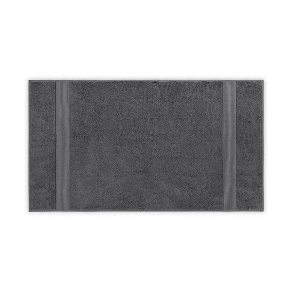 Antracitno sivi pamučni ručnik Foutastic Chicago, 50 x 90 cm