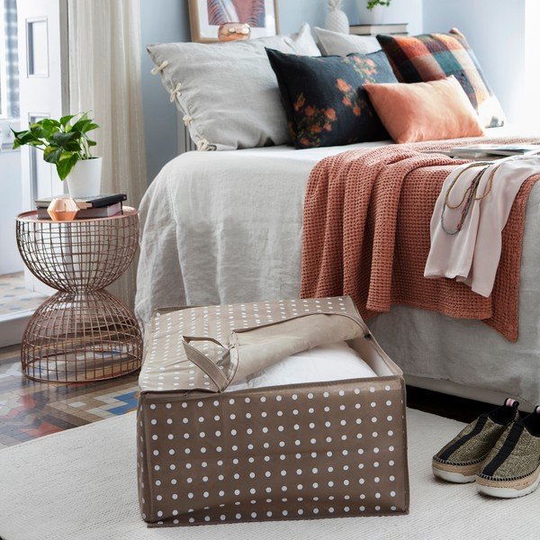 Bež vreća za pohranu stvari Compactor Dots, 50 x 70 cm-image-1