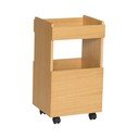 Kolica za posluživanje na kotačima u dekoru hrasta 35x40 cm Forma – Hübsch