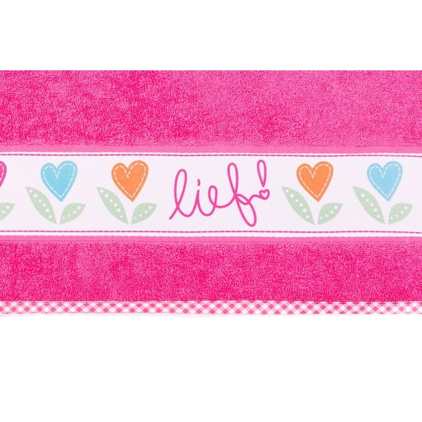 Ručnik ružičasti Tiseco Home Studio, 70 x 130 cm-image-2