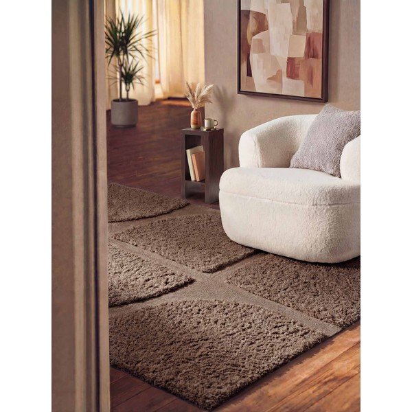 Smeđi ručno rađen tepih 120x180 cm Lambeth Jasper – Ted Baker-image-1