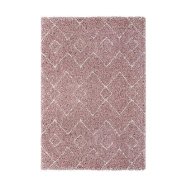 Ružičasti krem tepih Flair Rugs Imari, 80 x 150 cm