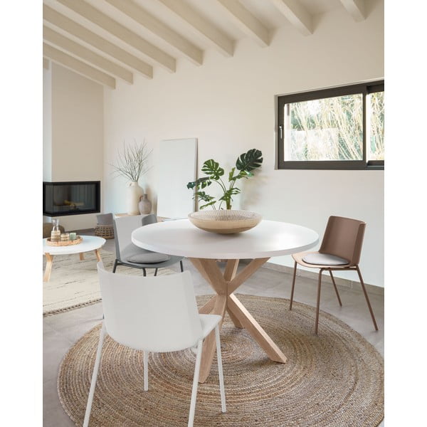 Okrugao blagovaonski stol ø 120 cm Argo – Kave Home-image-1