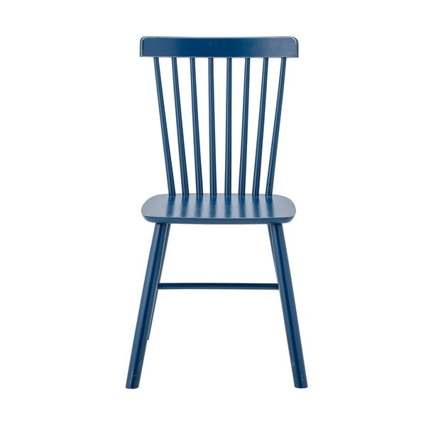 Plave blagovaonske stolice u setu 2 kom od masivnog kaučuka Mill – Bloomingville-image-2