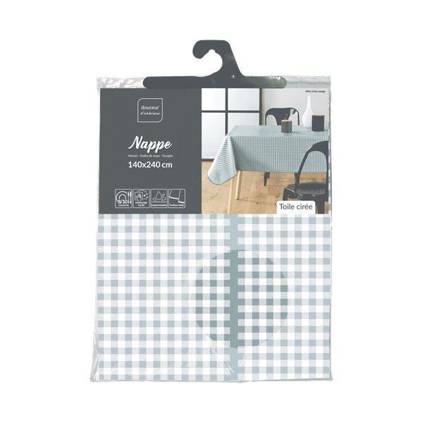 Perivi stolnjak 160x160 cm Mini Vichy – douceur d'intérieur