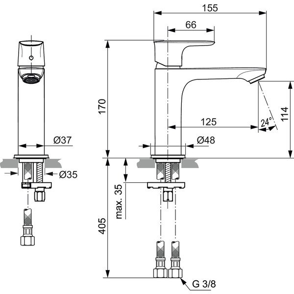 Slavina Connect Air – Ideal Standard-image-3