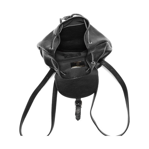 Crni kožni ruksak Isabella Rhea br. 1200-image-4