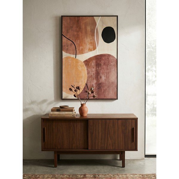 Tiskana/s ručno oslikanim elementima slika s okvirom/na platnu 83x123 cm Gallery – Bizzotto-image-1