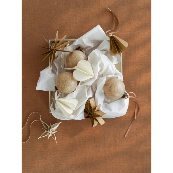 Papirnati ukrasi za božićno drvce u setu 4 kom 6,5 cm Kazary – Blomus-image-2