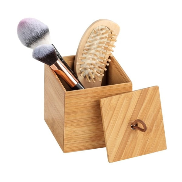 Kutija od bambusa s poklopcem Wenko Terra, širina 9 cm-image-1