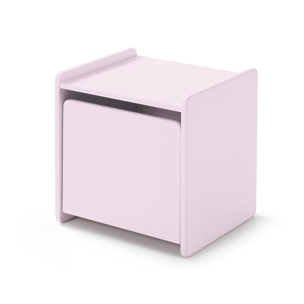 Ružičasti noćni ormarić Vipack Kiddy