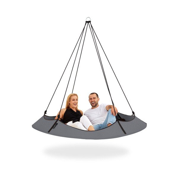Siva vrtna ljuljačka - Hangout Pod-image-3