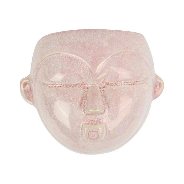Ružičasta zidna saksija PT LIVING Mask, 18,1 x 14,5 cm