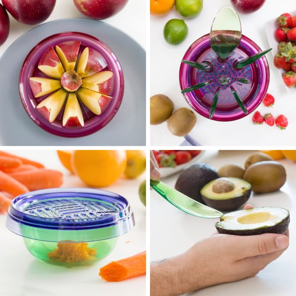 InnovaGoods multifunkcionalni set za pripremu voća-image-1