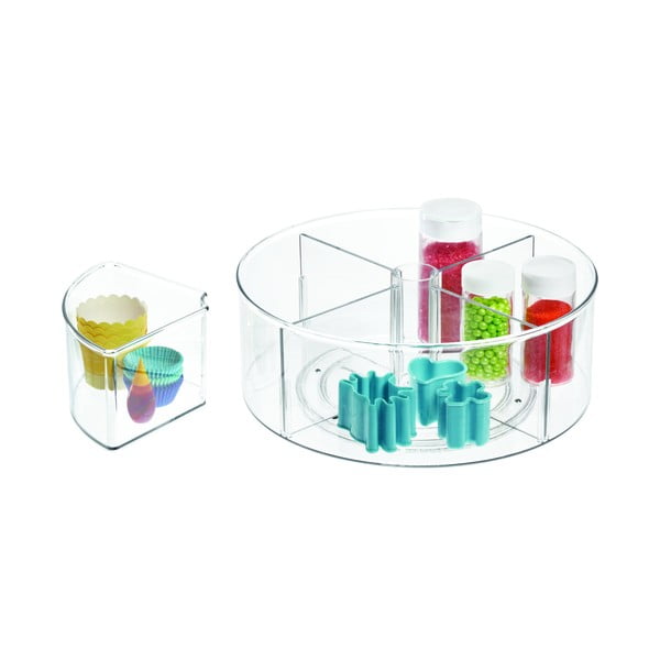 Okrugla prozirna kutija za odlaganje IDSIGN HOME EDIT,-image-3