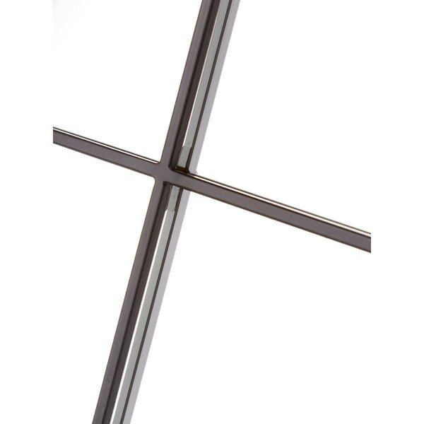 Zidno ogledalo s crnim metalnim okvirom Westwing Collection Clarita, 70 x 90 cm-image-4