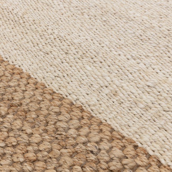 Bež obostrani/ručno rađen juteni tepih 120x170 cm Cedar – Asiatic Carpets-image-2