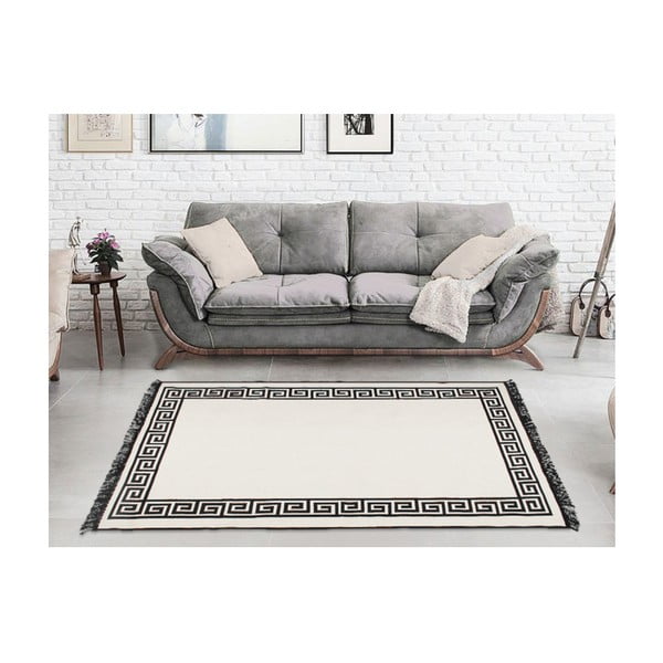 Bež-crni dvostrani tepih Justed, 80 x 150 cm-image-4