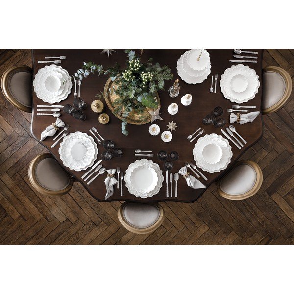 Bijela porculanska božićna ploča igračka je užitak Villeroy & Boch, Ø 29,5 cm-image-3