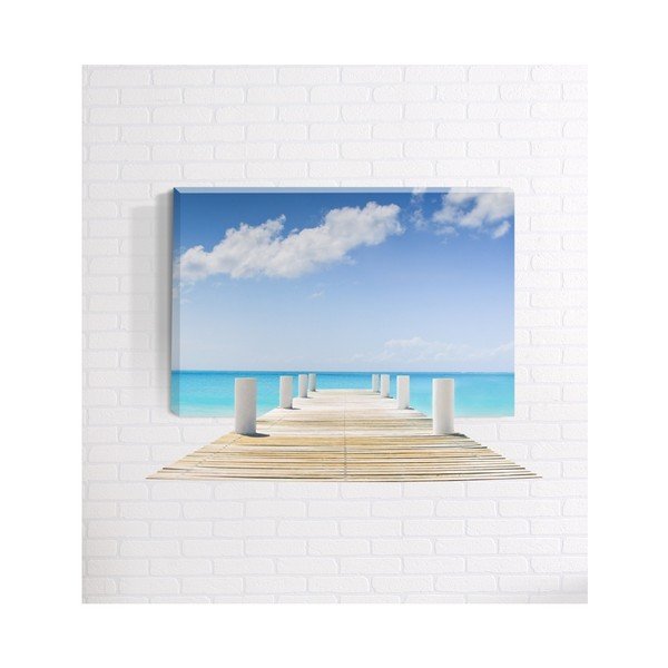 Zidna 3D slika Mosticx Beach, 40 x 60 cm