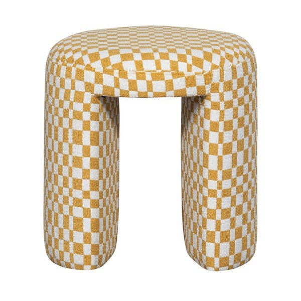 Žuti  podstavljeni stolac Charlie – WOOOD