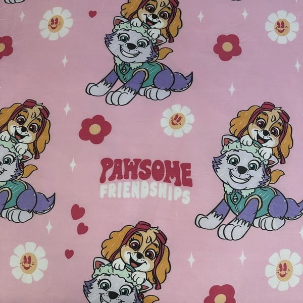 Dječja posteljina za krevet za jednu osobu od mikrovlakana 140x200 cm Paw Patrol – Jerry Fabrics-image-4