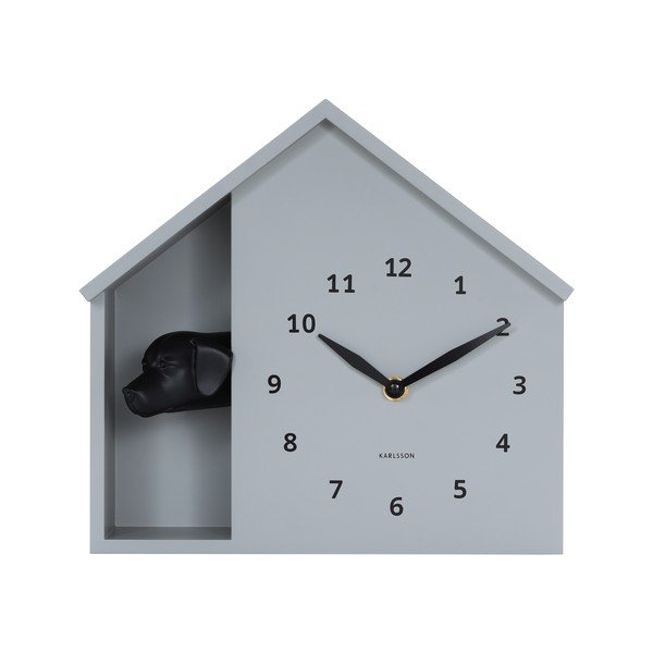 Zidni sat Peeking Doggy – Karlsson