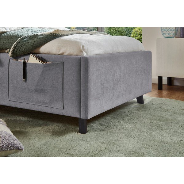 Sivi dječji krevet bez podnice 90x200 cm Cosy – Meise Möbel-image-3