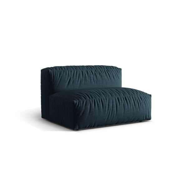 Tamno plava modularna sjedeća garnitura (srednji modul ) Martina – Micadoni Home-image-1