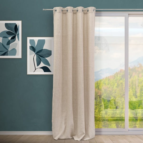 Smeđa zavjesa 140x260 cm Cuadrille – Casa Selección-image-1