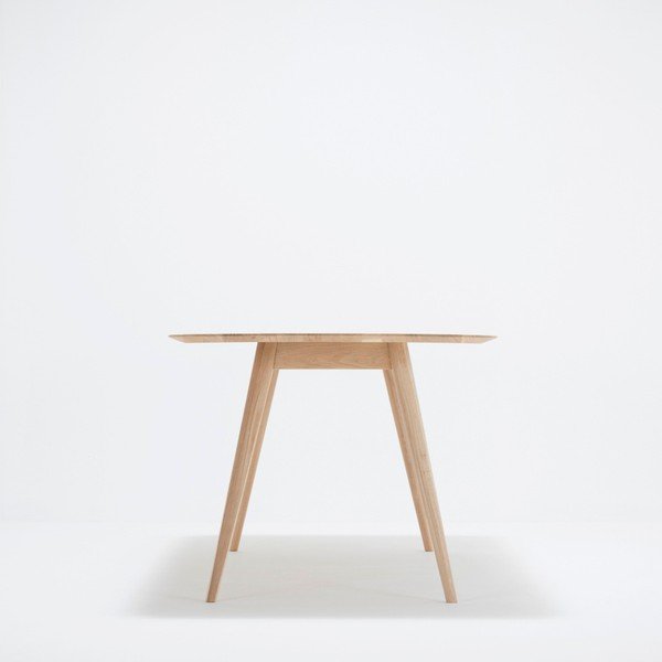 Blagovaonski stol od punog hrasta Gazzda Stafa, 200 x 90 cm-image-2