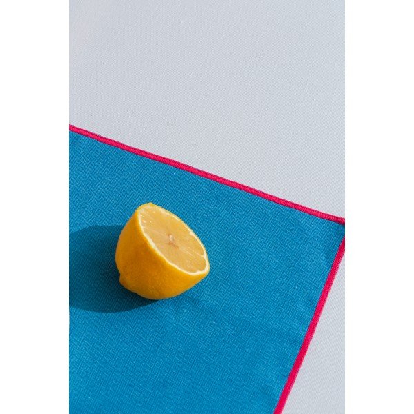 Laneni nadstolnjaci u setu 2 kom 41x130 cm Contrast Edge – Really Nice Things-image-3